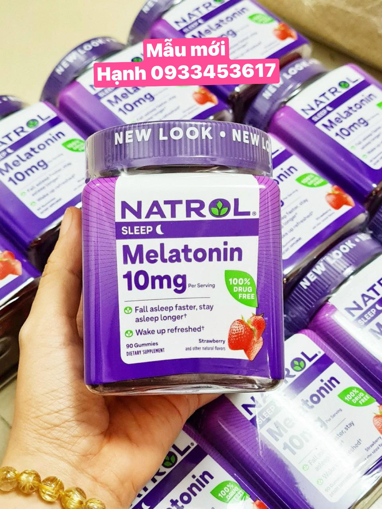 kẹo ngủ 90 viên của Mỹ