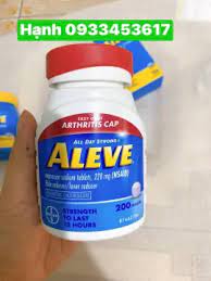 thực phẩm bảo vệ Viên uống Aleve Arthritis Cap Pain Reliever Naproxen Sodium 220mg 200 Tablets